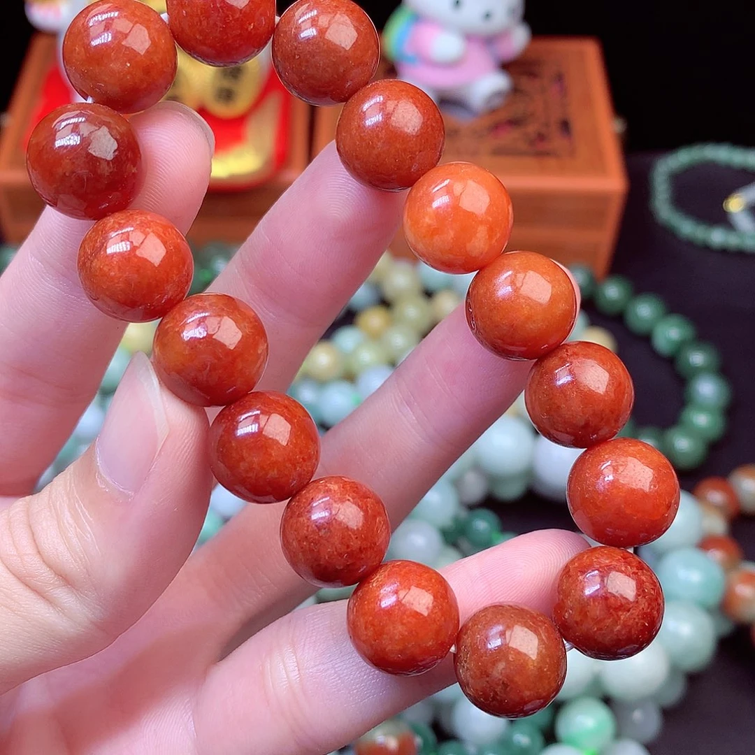 翡翠未镶嵌毛衣链