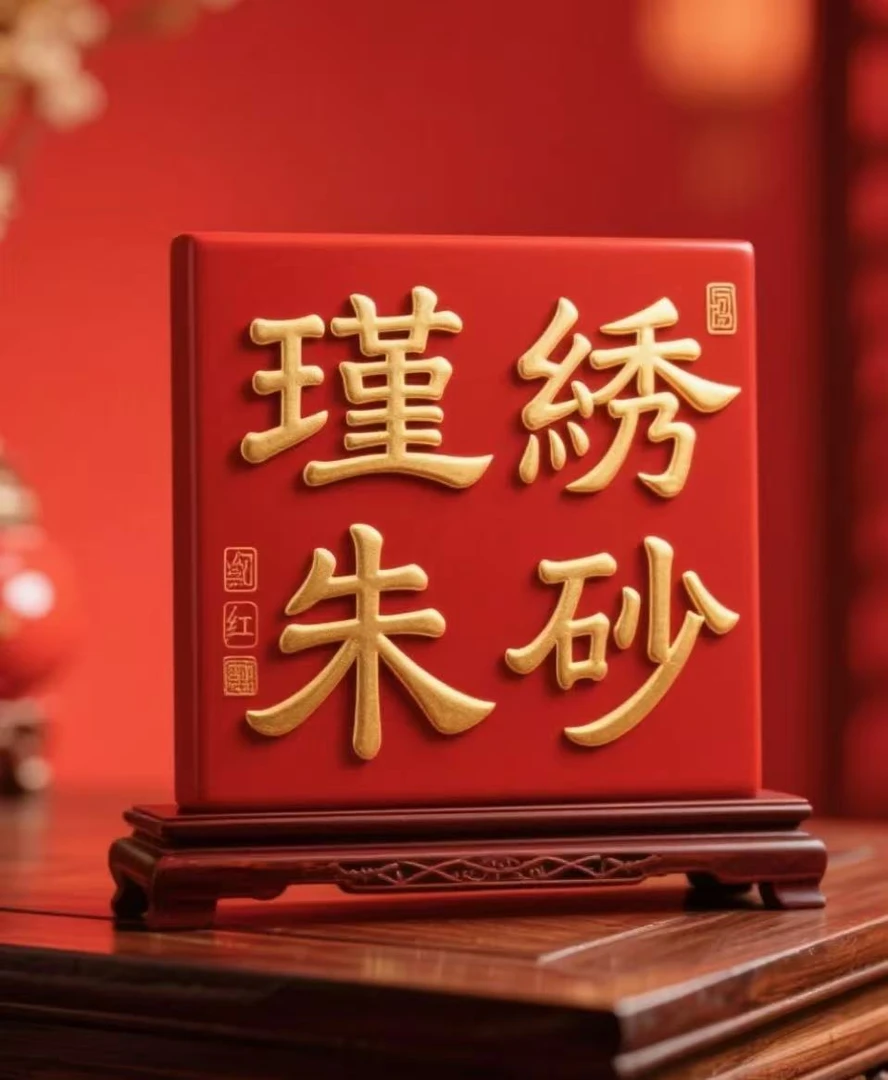 含辰砂工艺品瑾绣朱砂甄选 定向链接 请勿乱拍