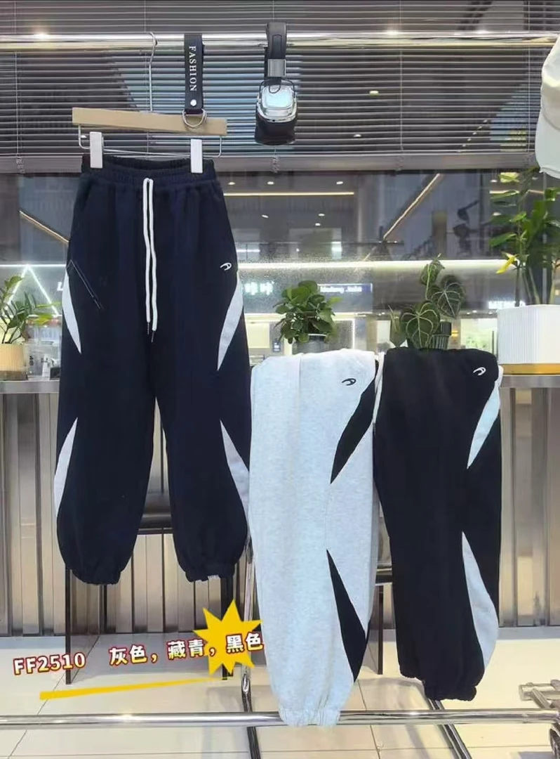 滴滴巴巴  S022男女童秋款休闲百搭时尚宽松直筒休闲裤