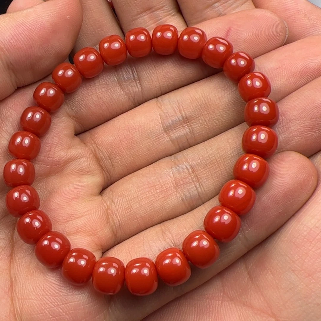 未镶嵌手串南红玛瑙