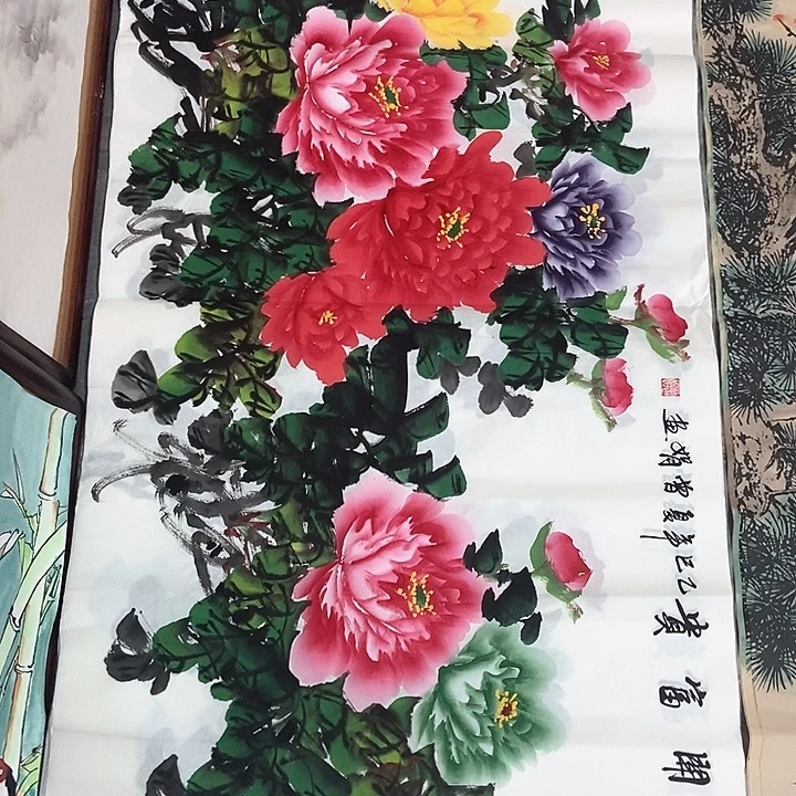 小周画廊的直播间
