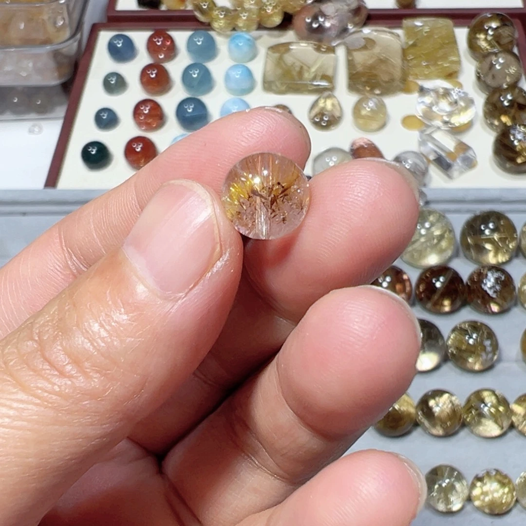 水晶颈饰未镶嵌天然水晶