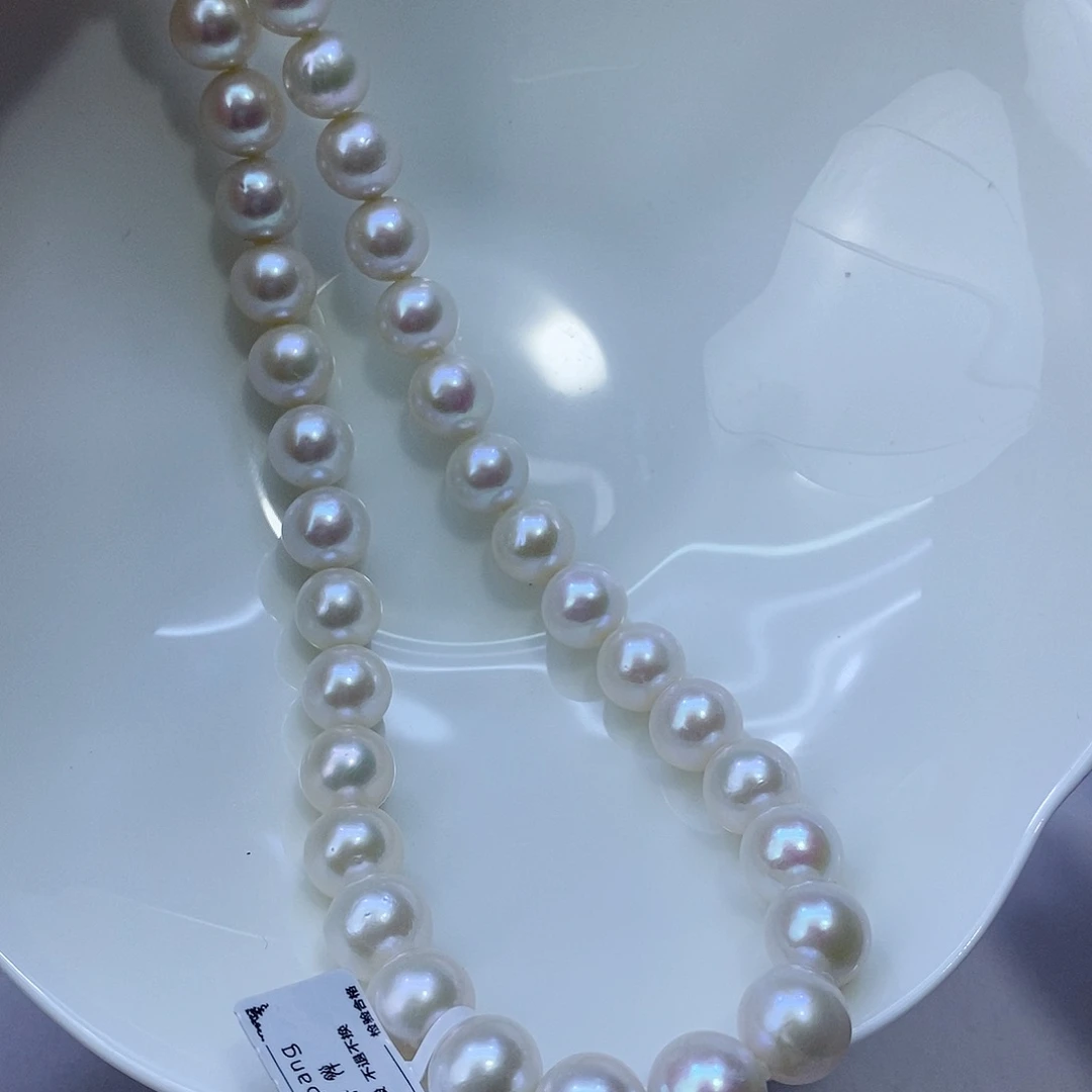淡水珍珠颈饰银S925镶嵌