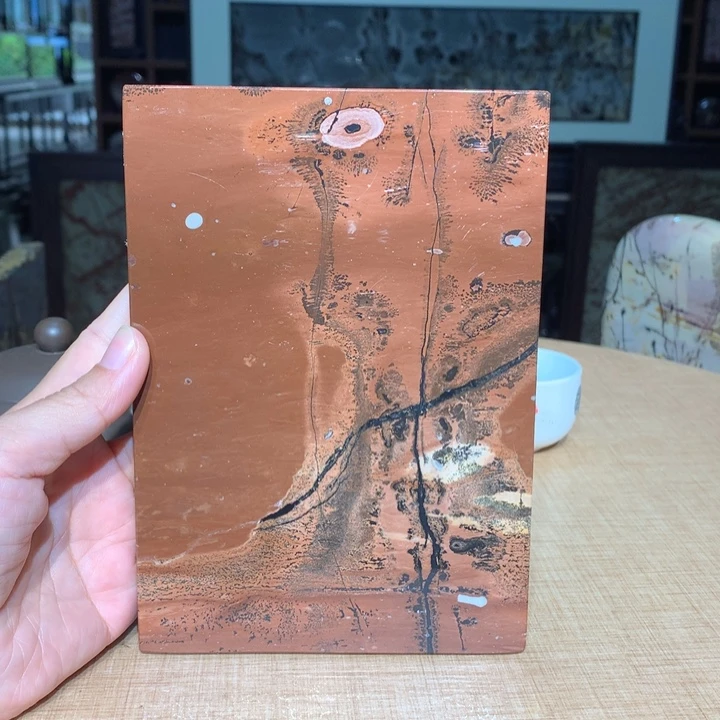 ，广西国画石摆件，收藏观赏