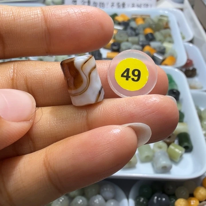 未镶嵌和田玉珠宝半成品