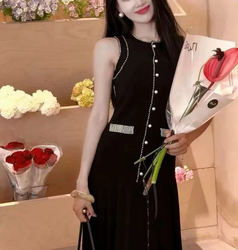 静宝儿【静淑】复古显瘦高级时尚连衣裙