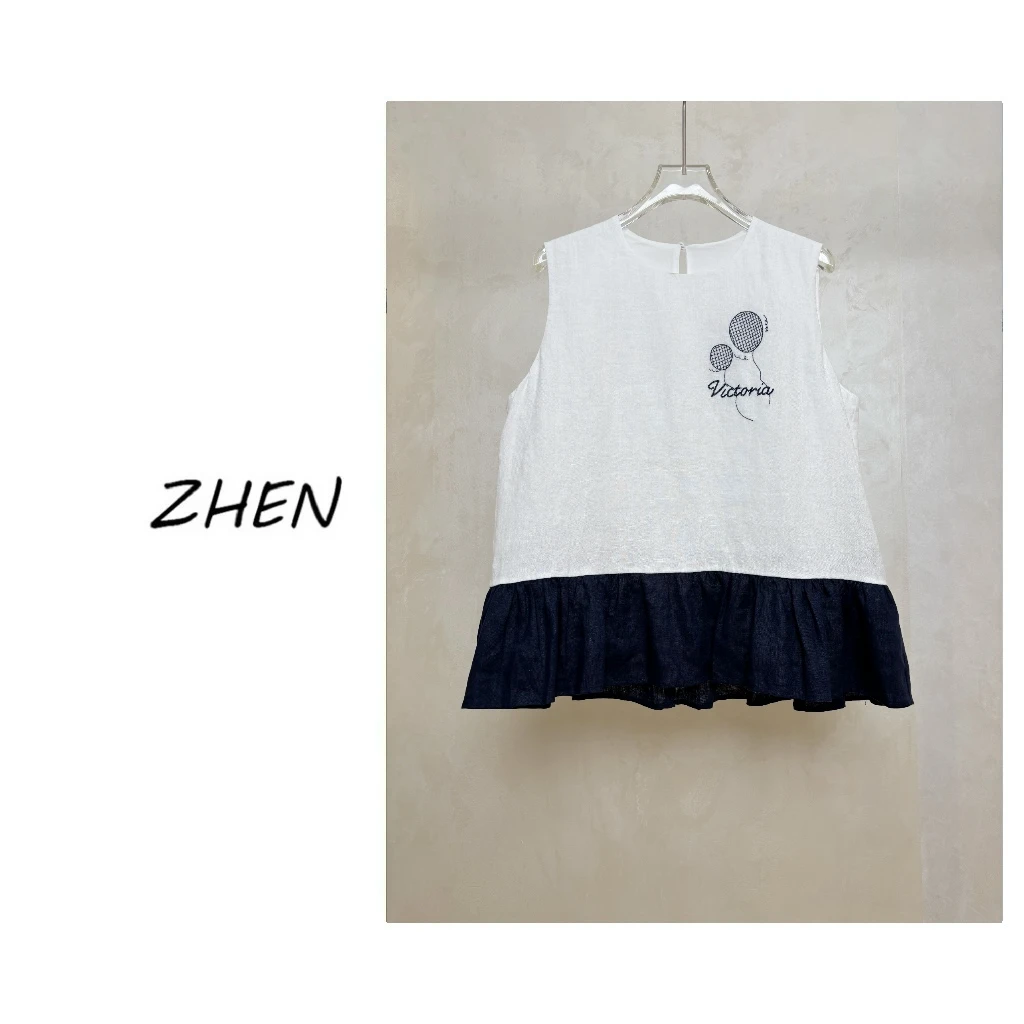 【ZHEN】25K00688 2025新款外套职场风小众设计师款马甲