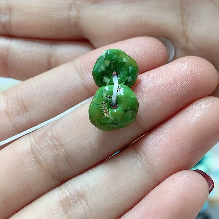 绿松石珠宝奇石未镶嵌晶*