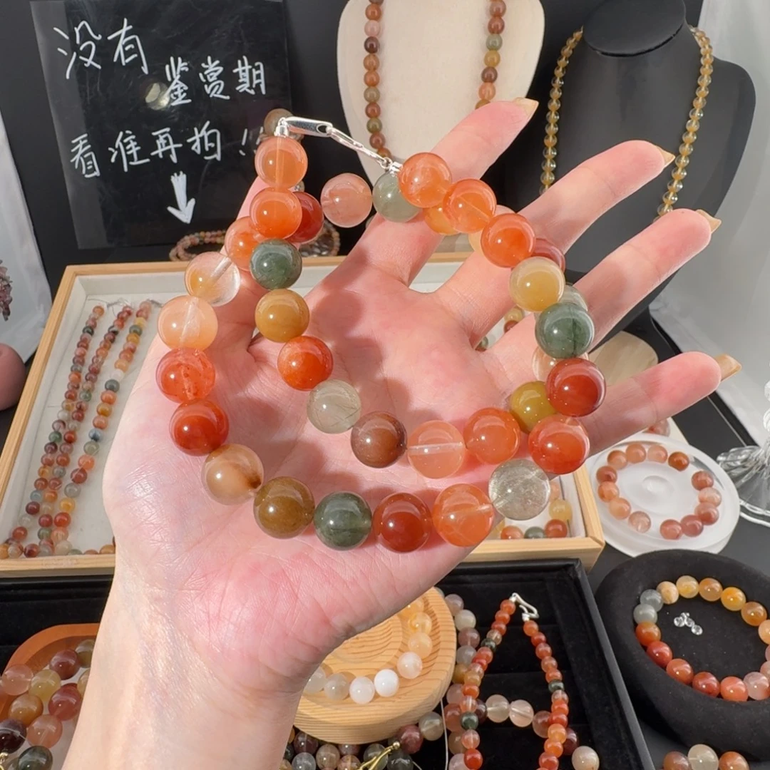 蕊***蕊颈饰未镶嵌水晶12老矿