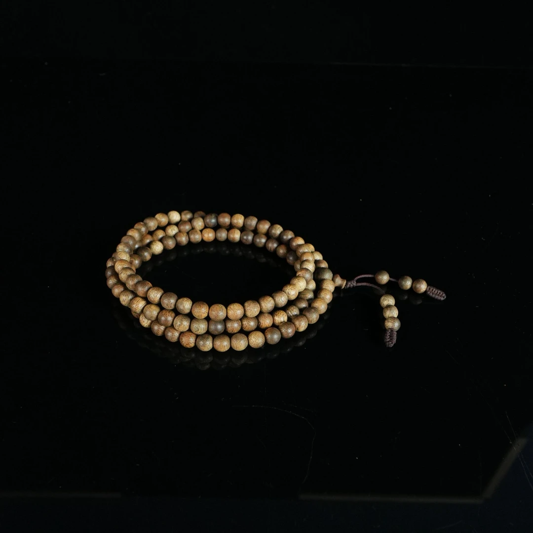 9857 沙特回流沉香佛珠 0.68cm  10.92g