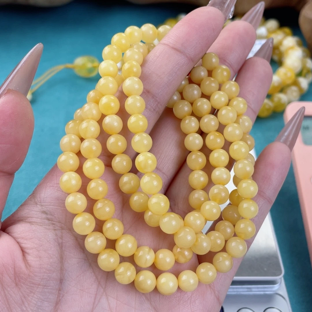 蜜蜡裸石未镶嵌蜜蜡17