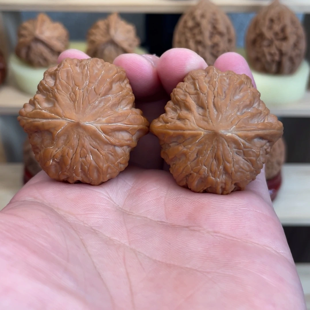 吊坠文玩核桃铁锤38全品无修