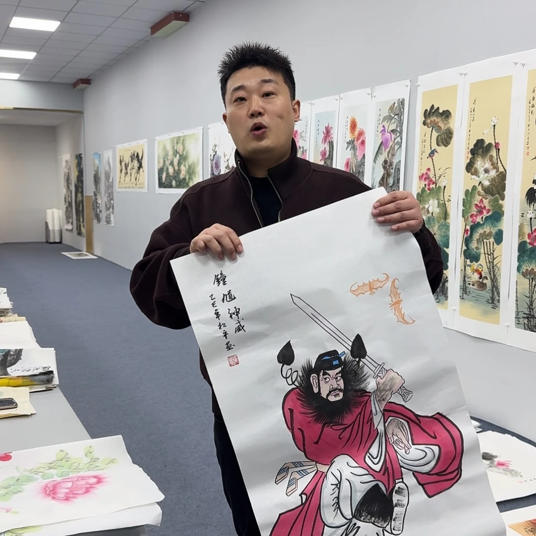 国画国画作品宣纸纯手绘