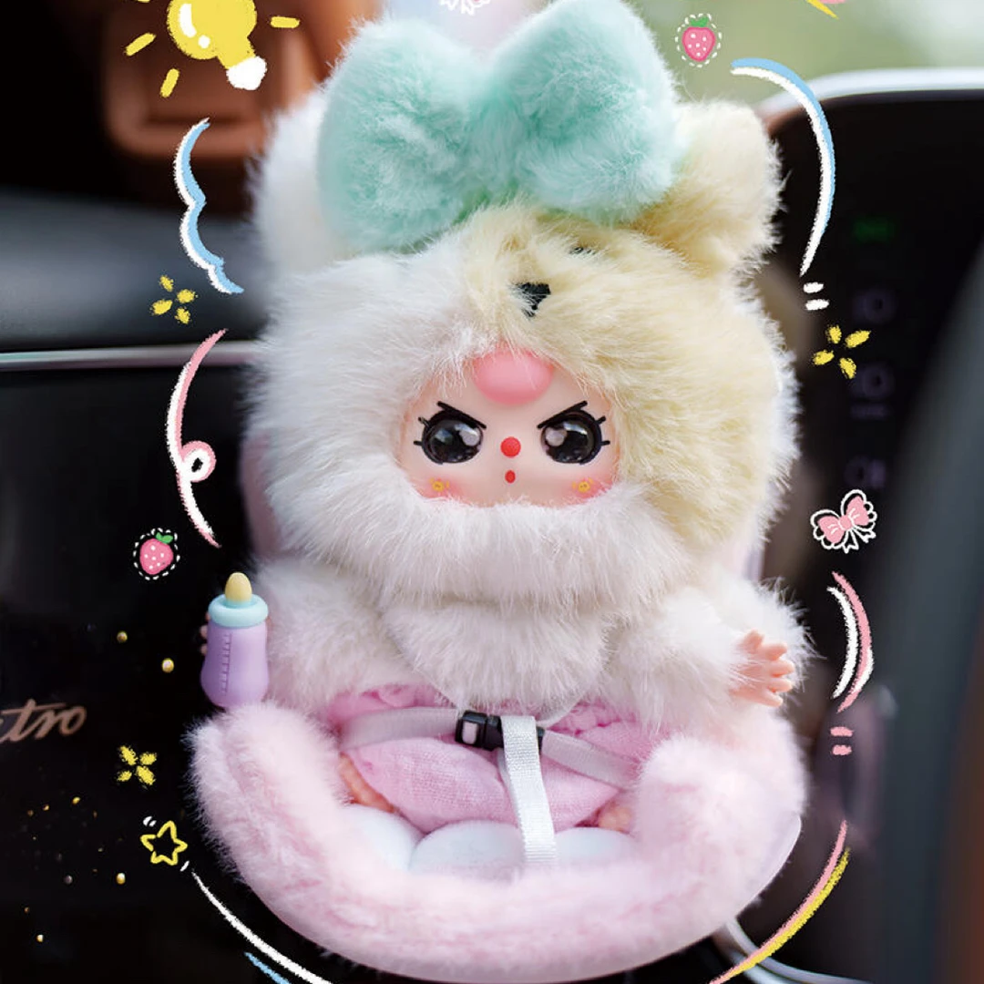 （车载宝宝娃三岁丨仓库整端直发）娃三岁车载宝宝毛绒潮玩盲盒礼物