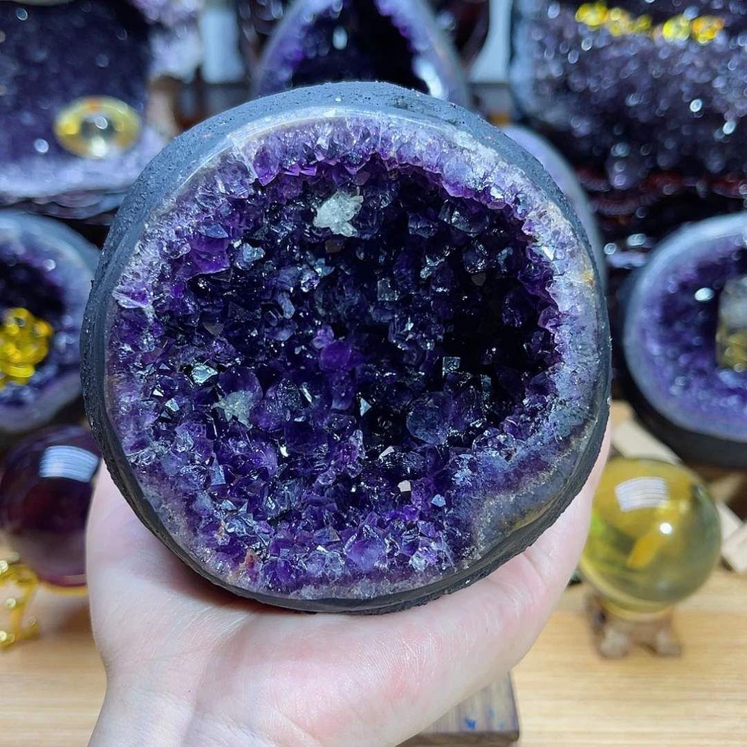 未镶嵌大型摆件（非配饰）紫晶