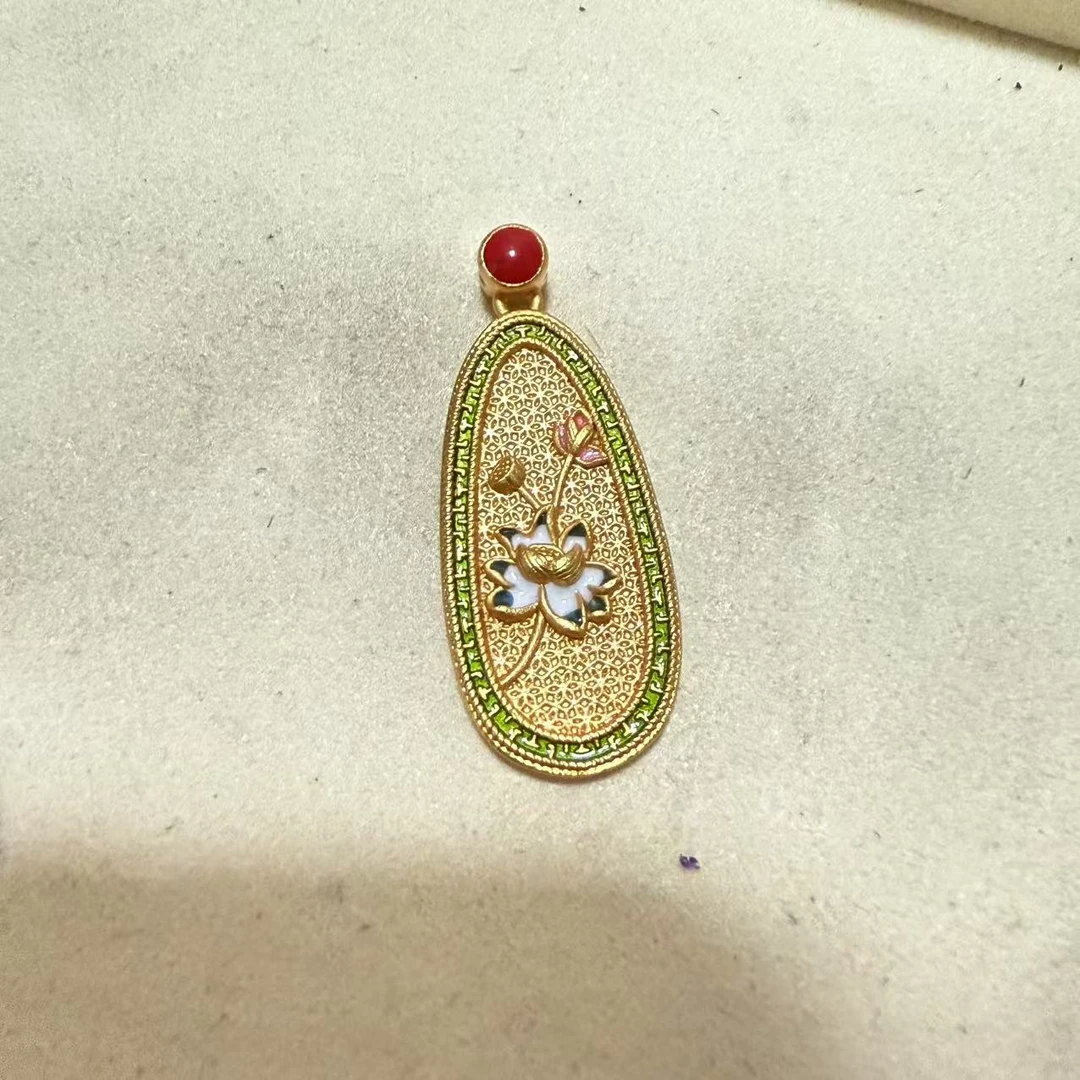 吊坠足银 收藏级轻奢气质时尚百搭经典吊坠Fjs12271