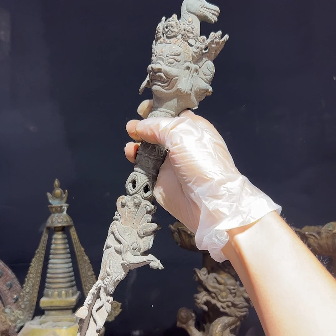 沐*风微瑕疵黄铜摆件工艺品