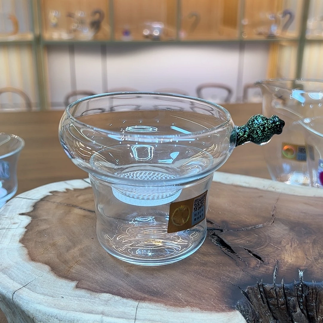 浩***修禾器黑金奉珠激光茶漏