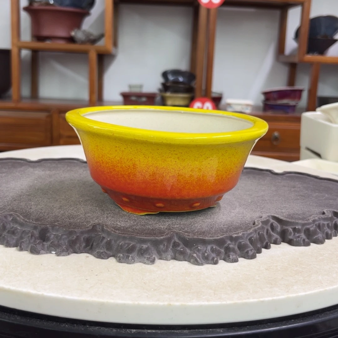 紫砂花盆瑕疵走形6.5/15。。。