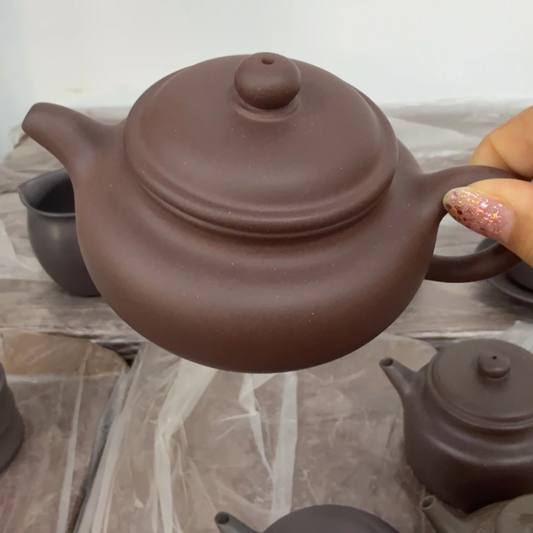 紫砂茶壶宜兴原矿天青225