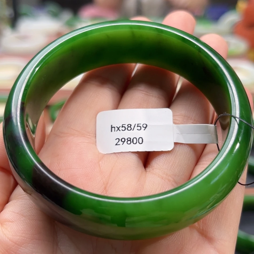 和田玉（碧玉）手镯未镶嵌