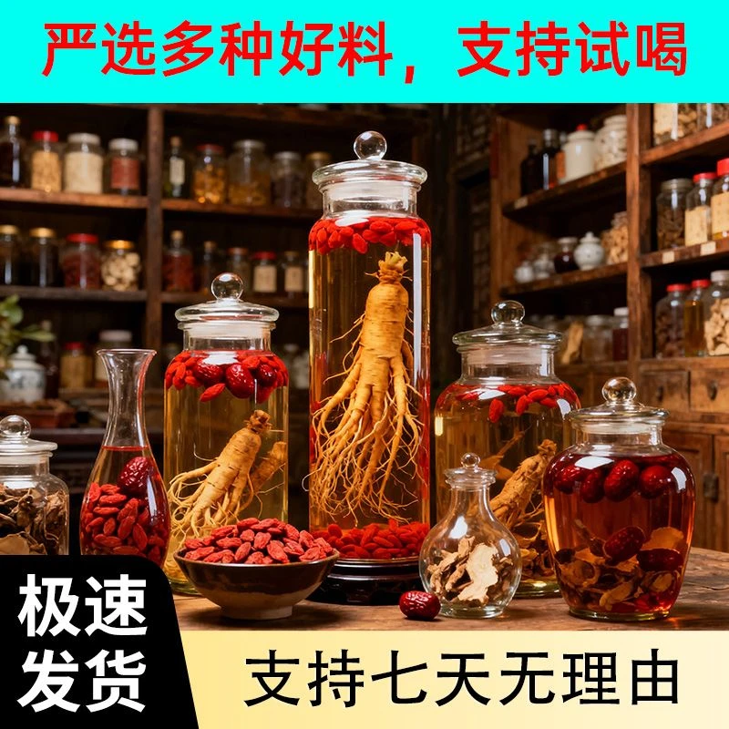 苗湘泡制好的酒 精选特色山货酒果-H2