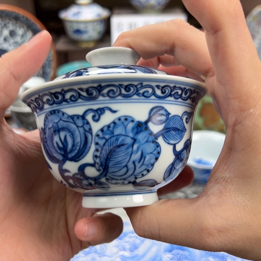 瓷片景德镇手工手绘陶瓷