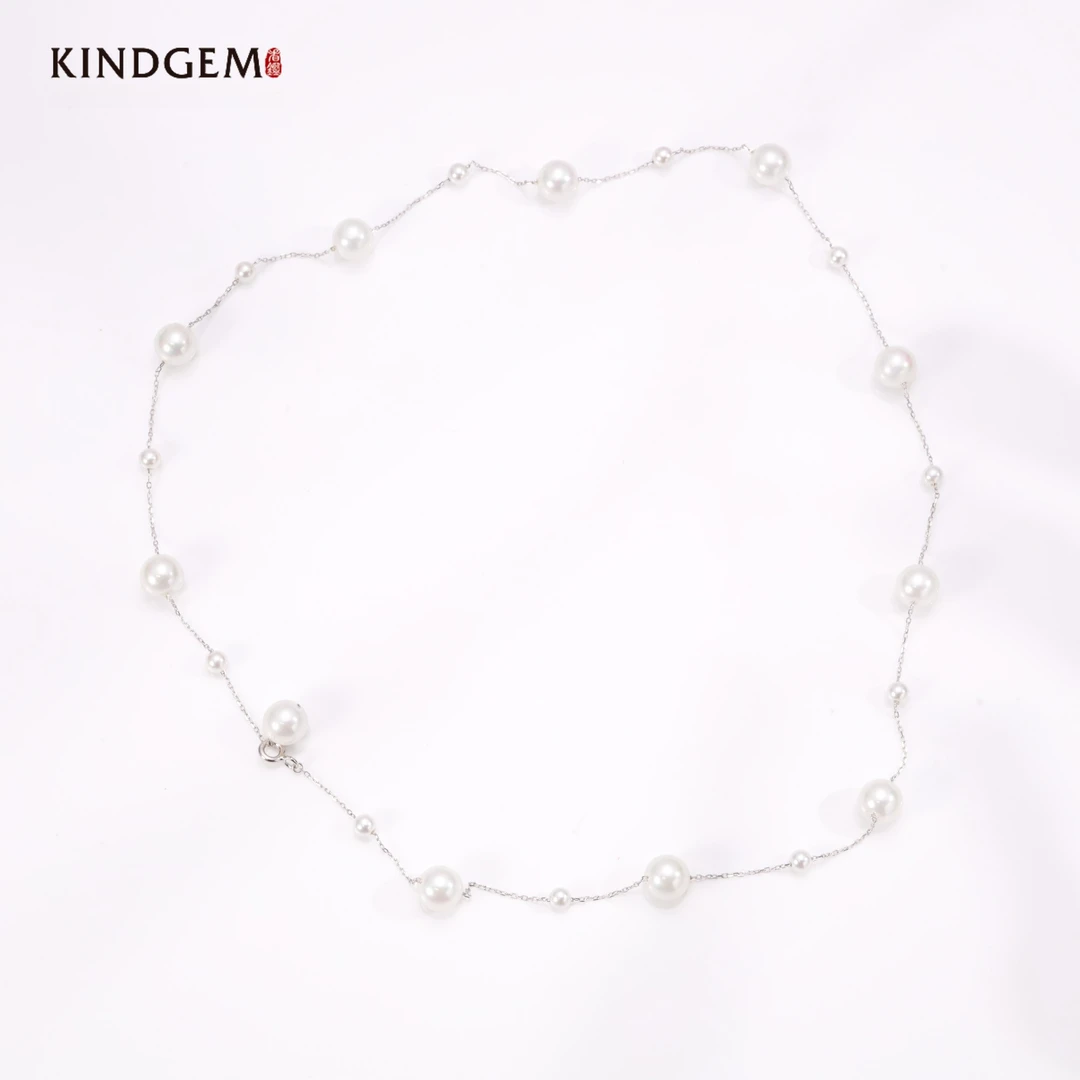 坠链均925银仿珍珠 AI33XMIS-21187时尚百搭气质仙女精致项链