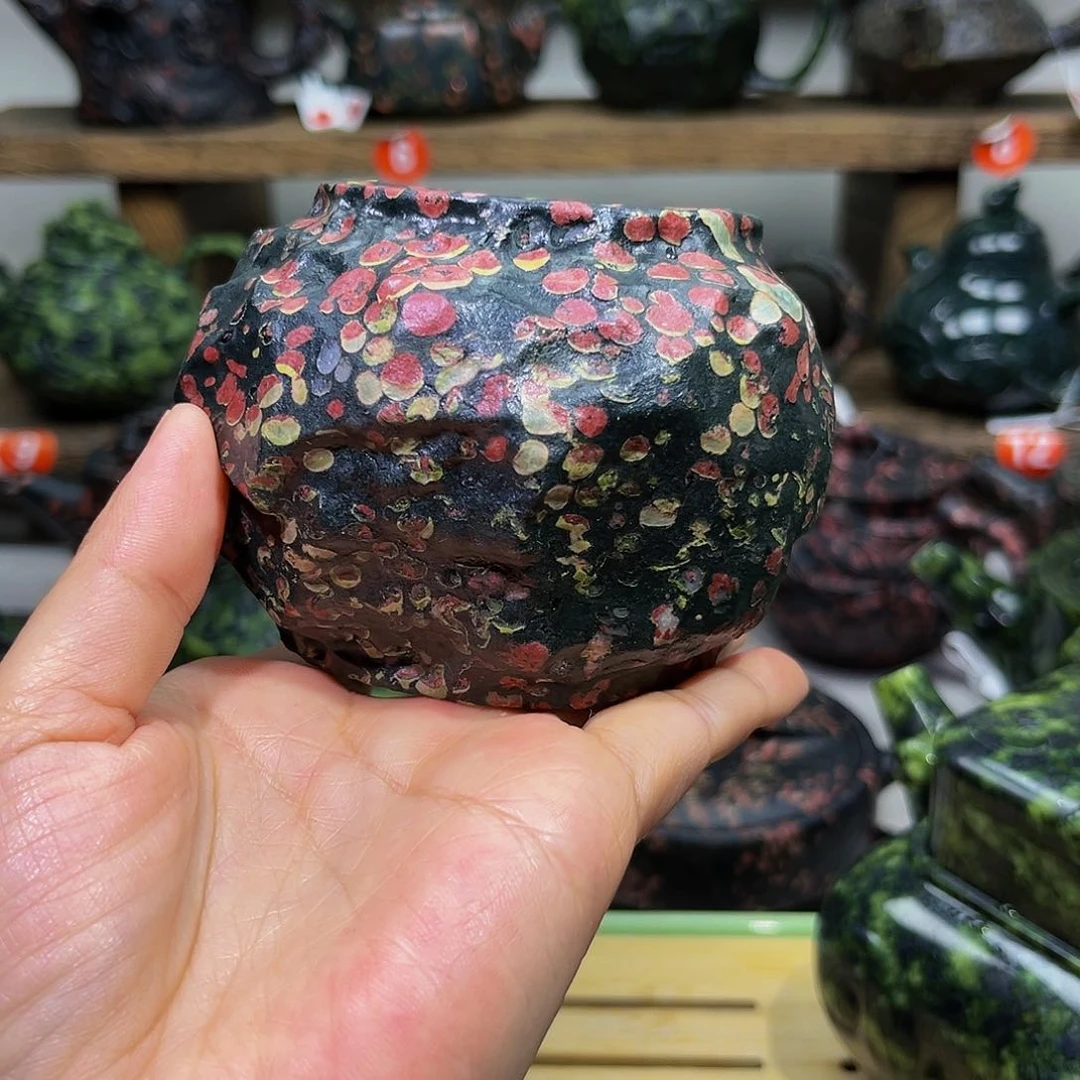 S****g石材梅花玉安山玉精品