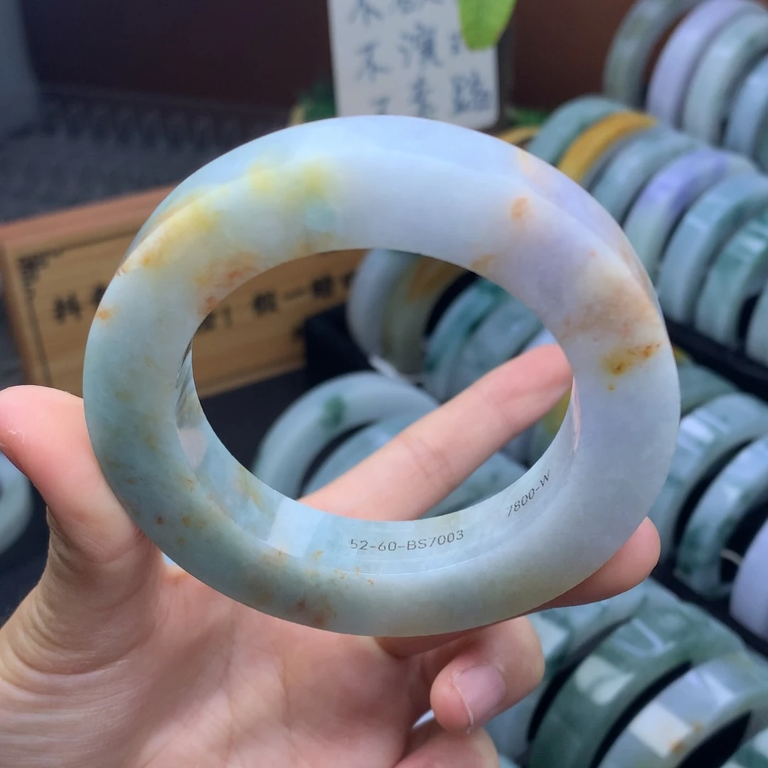 未镶嵌手镯定制翡翠定制不退不换