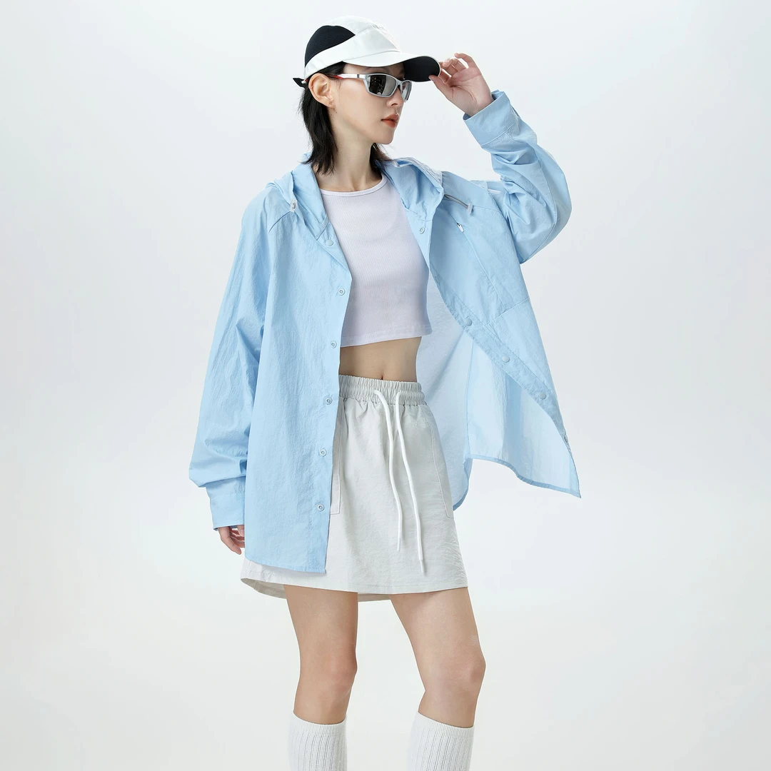 ZMOH2025夏季男女同款防晒衣户外防紫外线透气薄款连帽防晒服爆款