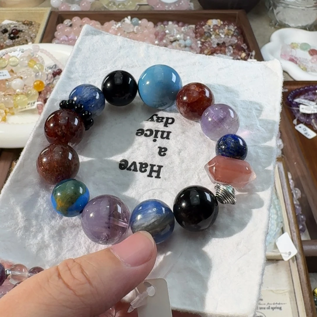 水晶手串未镶嵌多宝