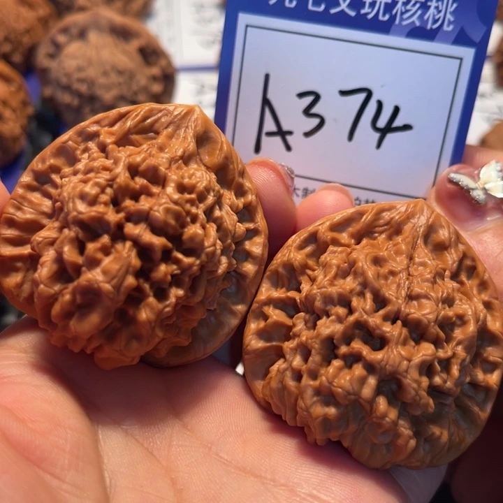 把件桃核47官帽A374