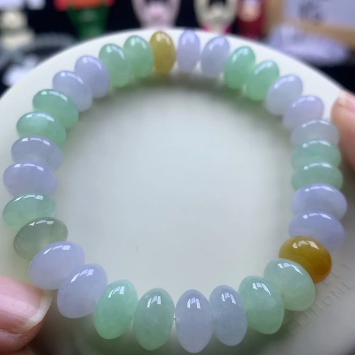 未镶嵌手链翡翠卡9.6