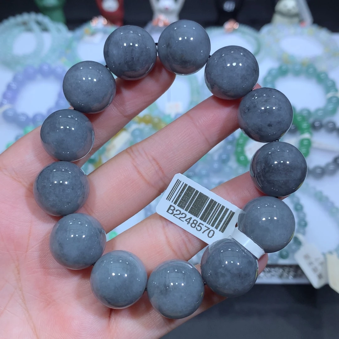 翡翠未镶嵌手串天然
