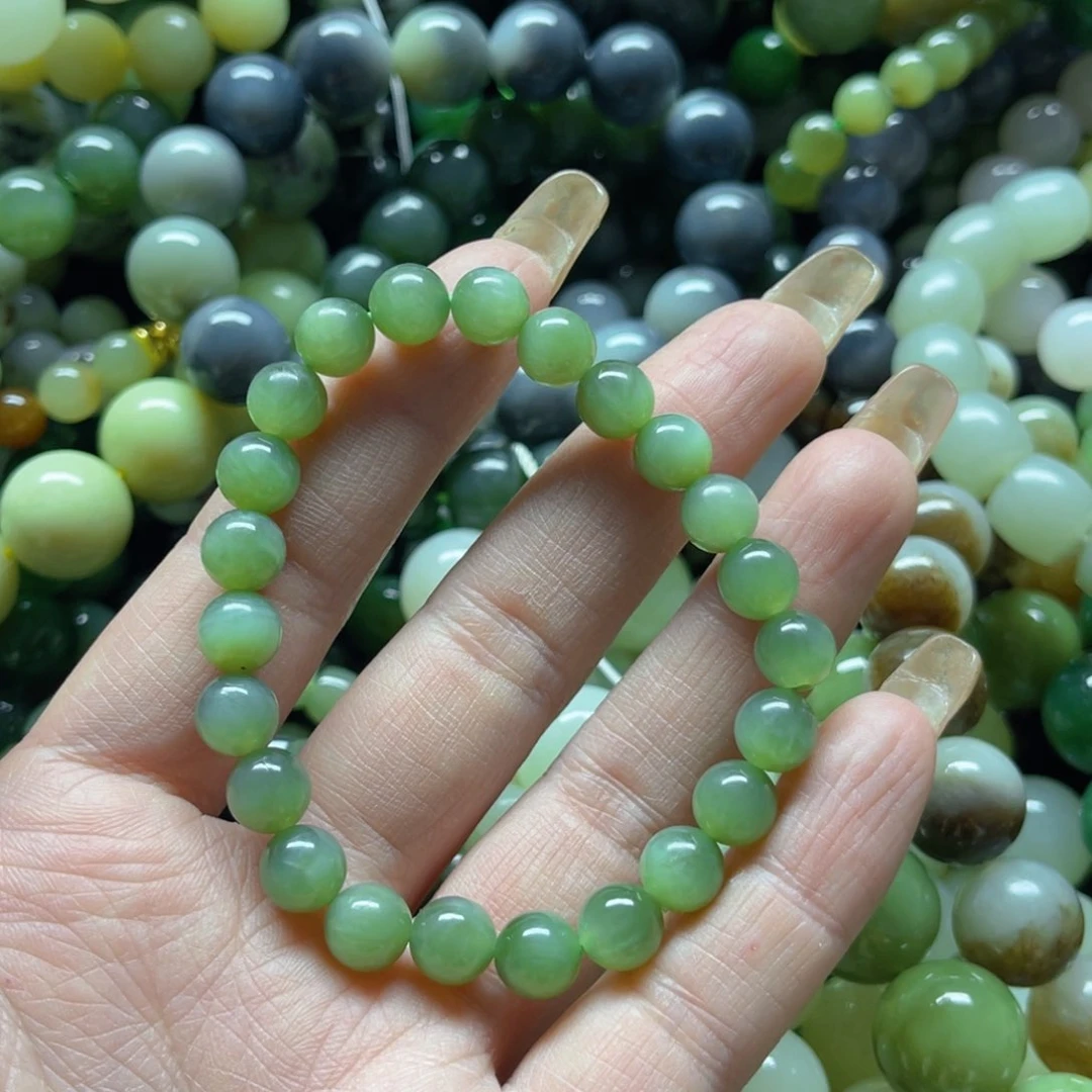 和田玉手串未镶嵌