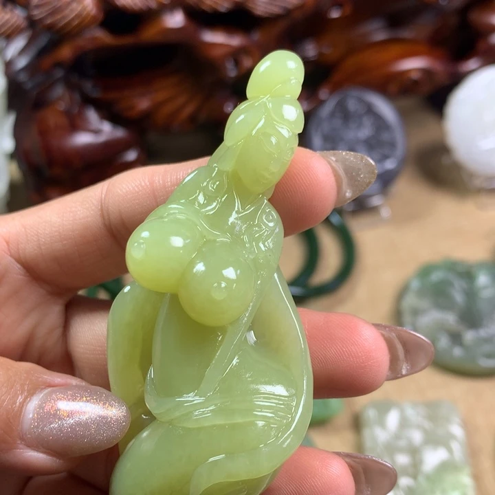 和田玉挂件未镶嵌