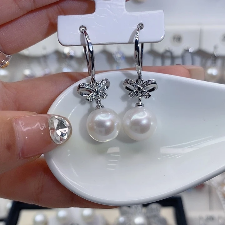 未镶嵌淡水珍珠耳饰