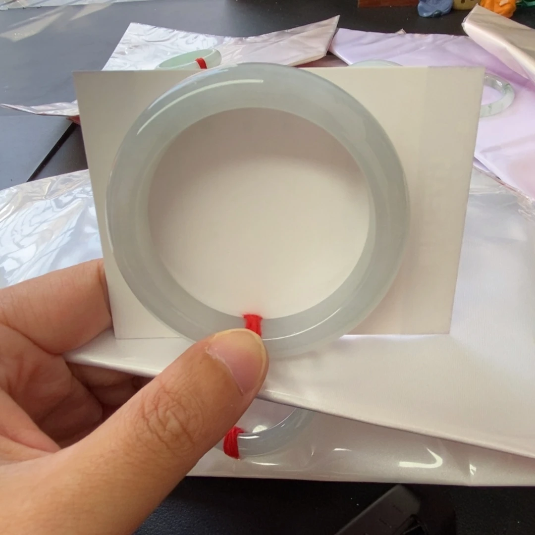 翡翠未镶嵌手镯天然缅甸翡翠手镯A货