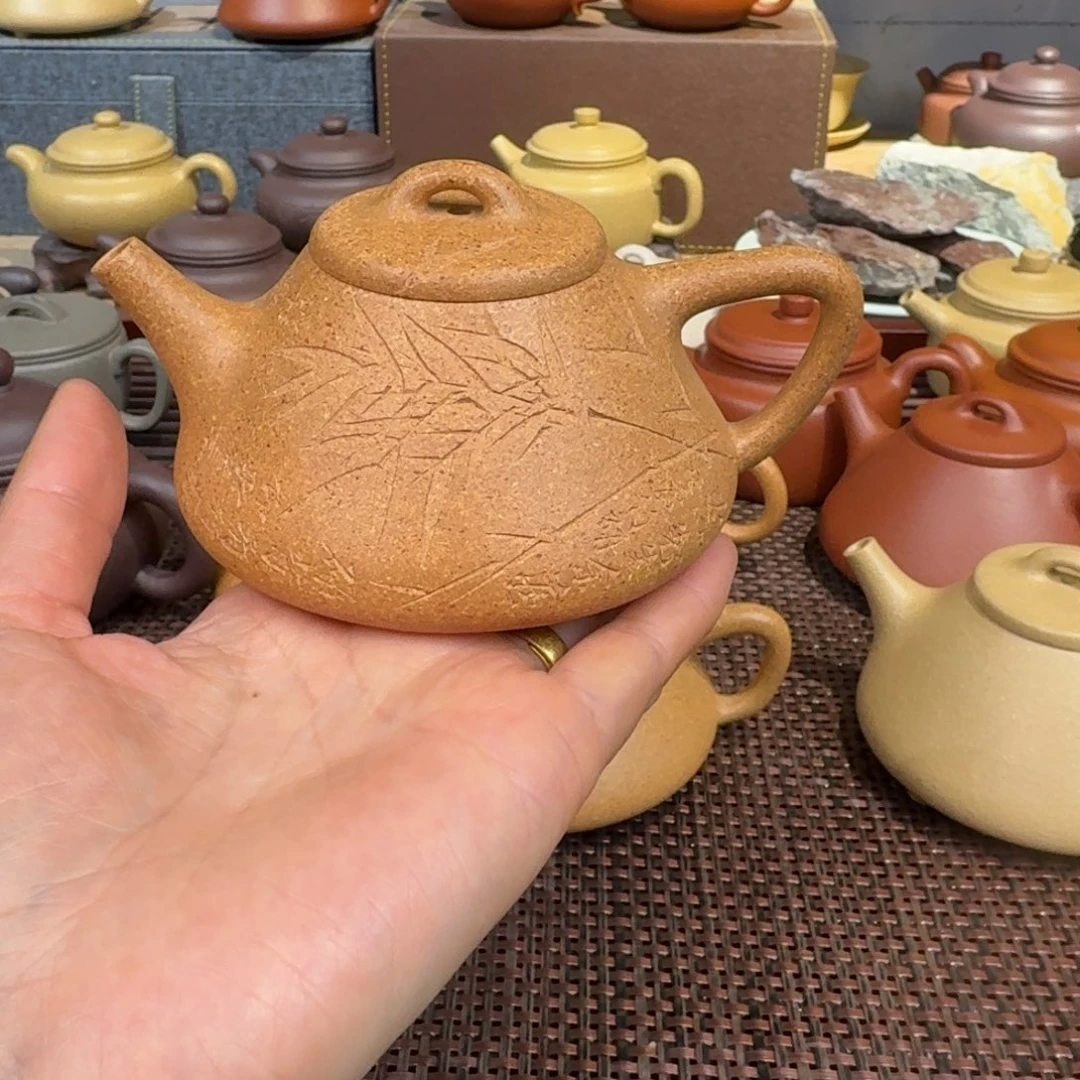 段泥茶壶梦**真预售全手黄金段德钟