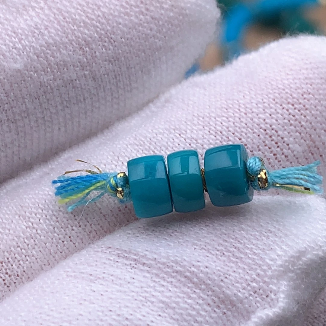 绿松石未镶嵌珠宝奇石5.3mm