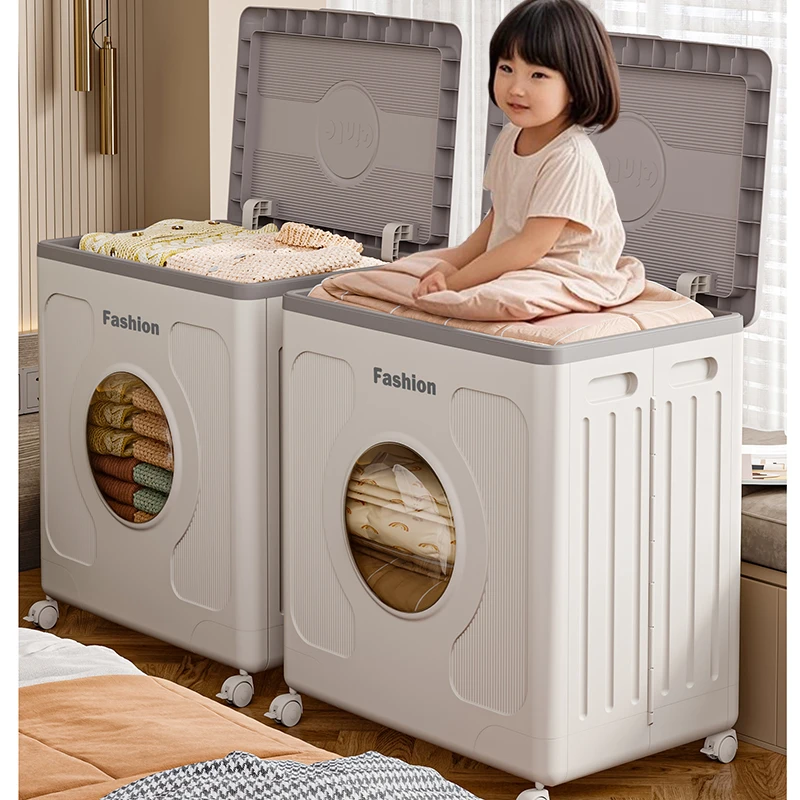 顺丰收纳箱大容量家用衣柜秋冬衣物衣服整理箱可折叠储物箱收纳盒