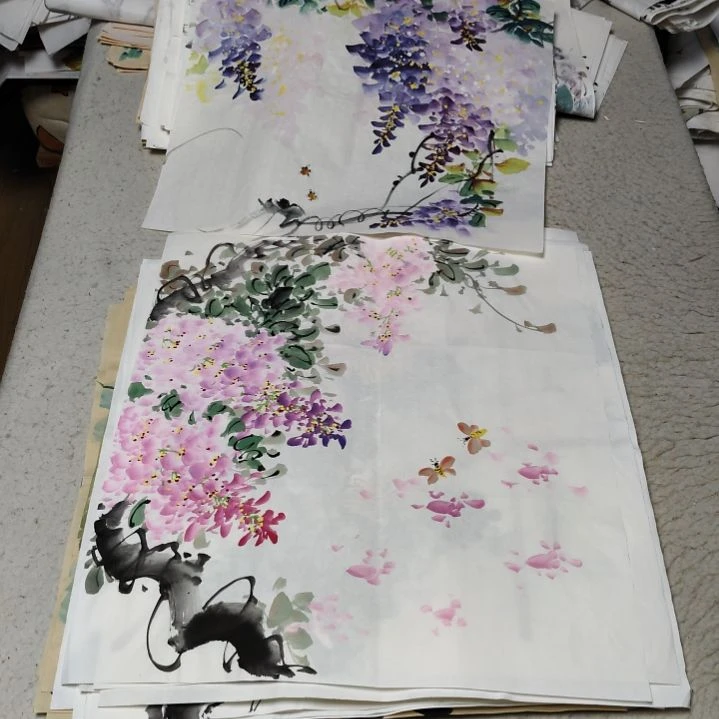 泥***泞国画国画花鸟花鸟花鸟