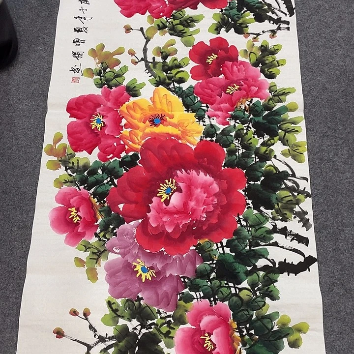 国画今天早上国画作品欣赏