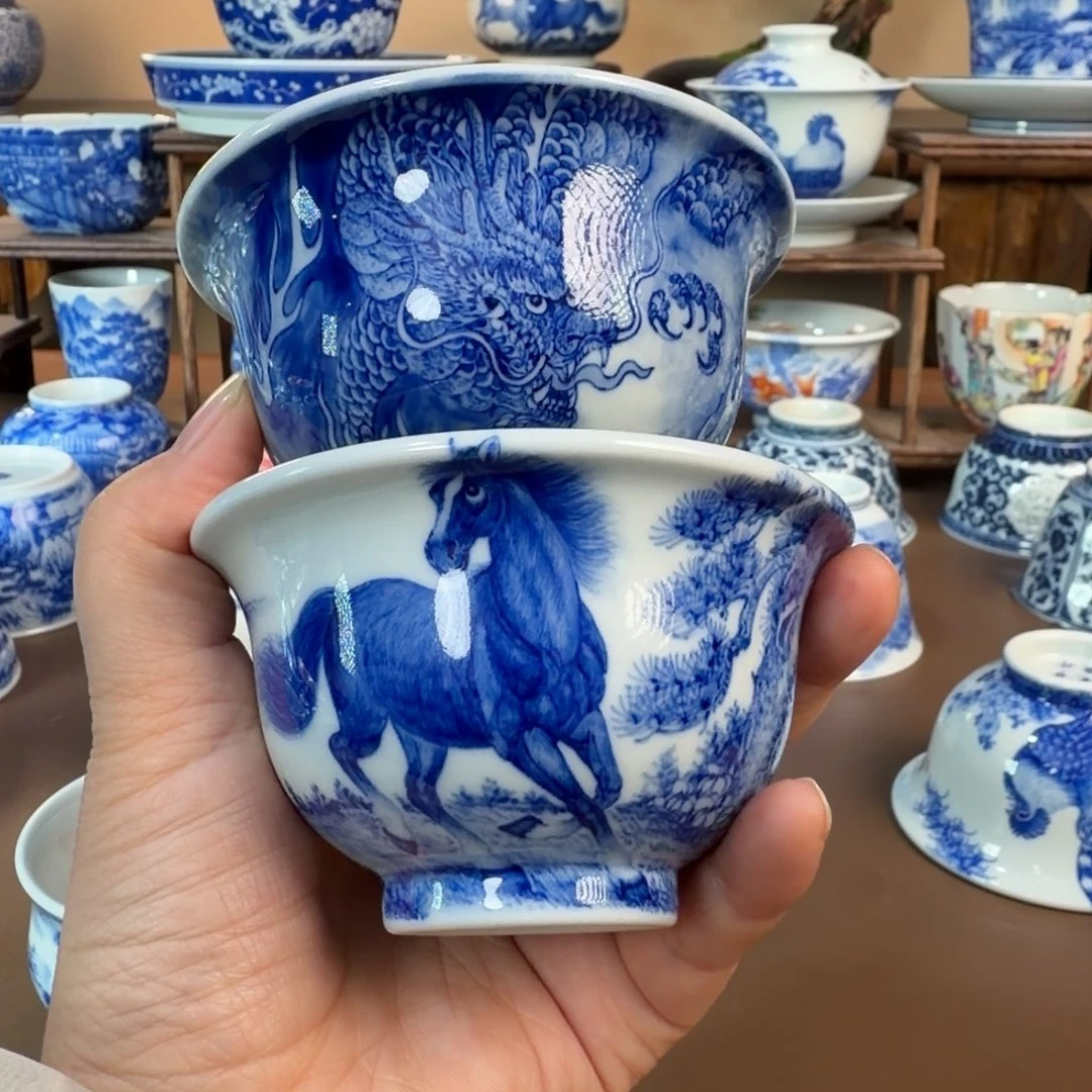 景德镇陶瓷手工手绘