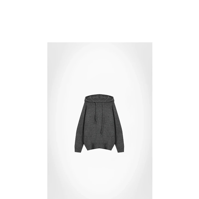 24冬连帽康宝莱软糯350克帽衫毛衣【75%山羊绒 25%桑蚕丝】ABXW862