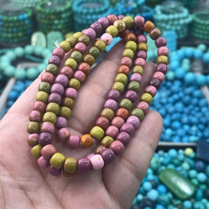 菱锰矿未镶嵌珠宝半成品