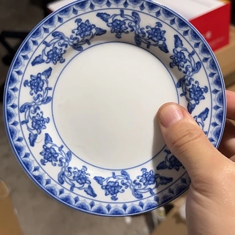 陶瓷5寸碟一个陶瓷