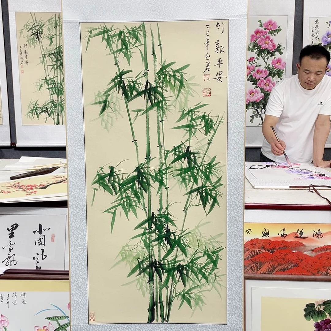 国画手绘图绘画图