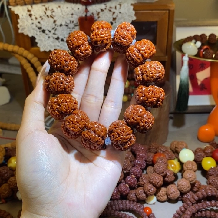 西****手串金刚菩提25-265玉华夹板高货一物